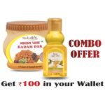 Almond Winter Combo- DIVYA BADAM ROGAN 150 ML+Badam Pak 500 gm